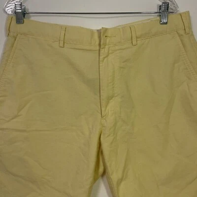 POLO Ralph Lauren Yellow Preston Short Cotton Chino Shorts Men's Size 36 - Image 1 of 4