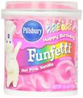 Pillsbury Funfetti heiße rosa vanille Zuckerguss 442g