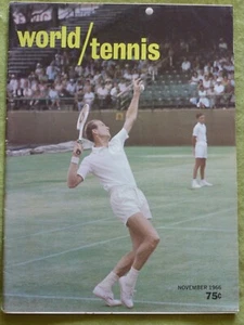 WORLD TENNIS / 1966 NOV / LIONS AND RABBITS / JIM CLASS - Picture 1 of 1