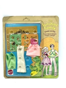 1975# VINTAGE MATTEL THE SUNSHINE FAMILY DRESS UP KITS MOSC# CQ - Picture 1 of 2