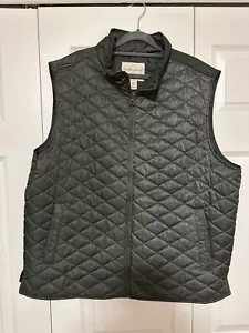 Original Weatherproof Vintage Men's Diamond Quilted Vest Brown. Size XXL. - Picture 1 of 8