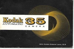 Instruction Manual - Kodak - Automatic 35 Camera - c1959 Booklet (CI435) S - Picture 1 of 1