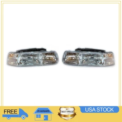 Conjunto de faros izquierdo derecho TYC 2X para Chevrolet XH 1999-2006 Foto 1 de 4