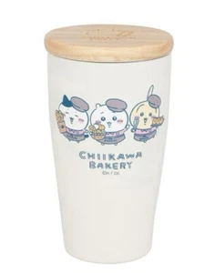Chiikawa bakery tumbler with wooden lid cold/warming Chiikawa bakery Official - Picture 1 of 8