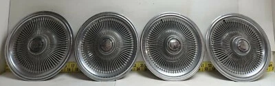 Juego de 4 tapacubos usados OEM GM de 15" 01248617 1975-76 Buick Riviera (391) Foto 1 de 4