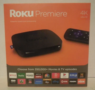 Roku Premiere 4K Ultra HD Streaming Media Player - Image 1 of 4