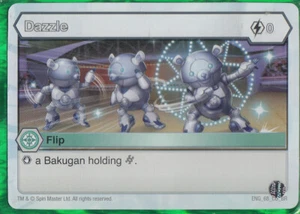 1 x Bakugan Resurgence - Dazzle Flip Card - ENG 68 CO BR Nuovo - Foto 1 di 1