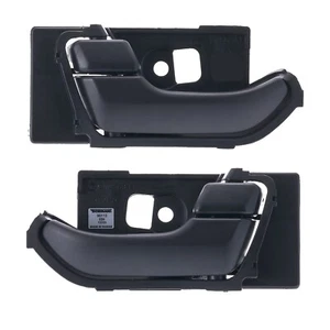 2pc Front Left & Right Inner Door Handle Black For Holden Colorado RG 2012 -2020 - Picture 1 of 5