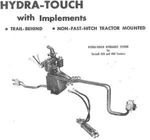 Tractores Hydra Touch Sales Bulletin IH Farmall 300 400 sin enganche rápido 350 450 - Imagen 1 de 10