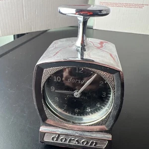 Dorson 4 Jewel Time Stamp Clock Works Date Wheels (Sort Of Working) Read VTG - Picture 1 of 7