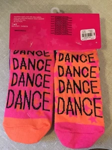 Justice Girls Socks Best Friends Forever DANCE *New With Tags* - Picture 1 of 2