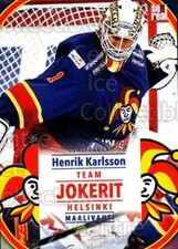 2015-16 Finnish Jokerit Helsinki Sereal #T08 Henrik Karlsson