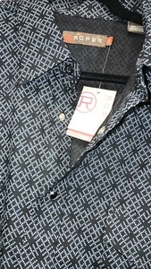 Camicia uomo Roper XL con bottoni nuova con etichette - Foto 1 di 7