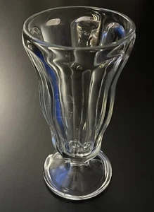 Vintage Anchor Hocking 7” Footed Sundae Milkshake Glass Replacement EUC - Picture 1 of 5