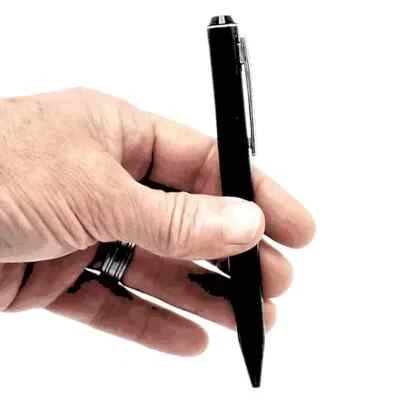 Slim Line Voice Activated Covert Spy Pen Audio Recorder Device 71 Hour storage - Image 1 of 4
