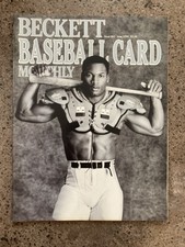 1990 Bo Jackson Beckett Baseball Card Monthly Magazine Issue #63