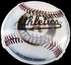 Official MLB Oakland A’s 3D Hologram Baseball Magnet - Picture 1 of 4