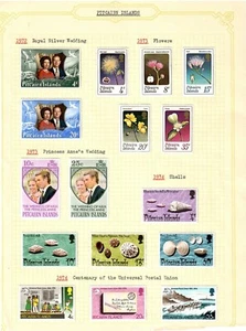 Juegos Islas Pitcairn 1972/74 como nuevos - Imagen 1 de 1