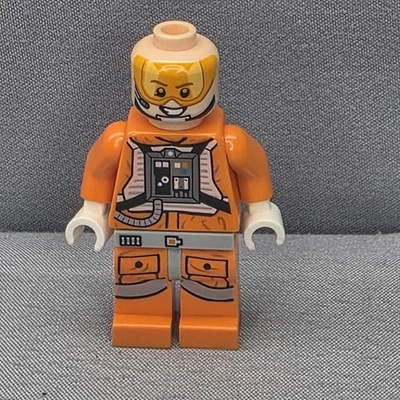 LEGO Star Wars Minifigura Snowspeeder Pilot Zev Senesca - sw0826 (75144) RARO Foto 1 de 4