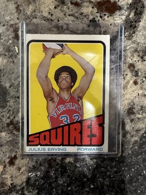 1972-73 Topps - Julius Erving #195 (RC) Foto 1 de 4