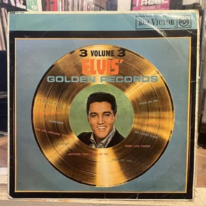 [ROCK/POP]~VG+ LP~ELVIS PRESLEY~Elvis Golden Records~Volume 3~[1964~RCA]~UK~MONO - Picture 1 of 5
