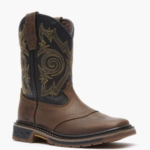 Georgia Boot Carbo-Tec LT Little Kids Pull-On Saddle Boot GB00343C Unisex - Picture 1 of 7