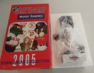 Boston Red Sox MANNY RAMIREZ 2005 Bobblehead Portland Sea Dogs Giveaway RARE NIB - Bild 1 von 4