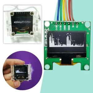Spectrum Display Analyzer with Screen for Enhanced Audio Level Monitoring - Photo 1/26