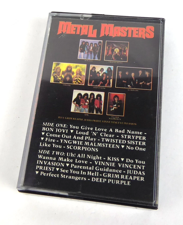 Musikkassette - METAL MASTERS - Heavy Metal Sampler - Tape MC - Bild 1 von 1