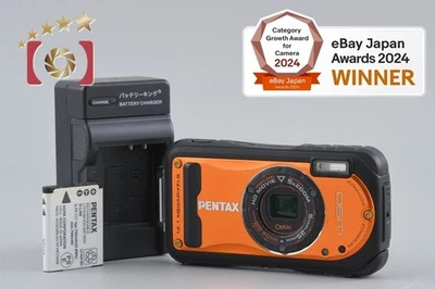 Cámara digital Pentax Optio W90 naranja brillante 12,1 MP - Imagen 1 de 4