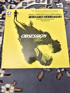 VINYL RECORD Original Soundtrack Recording Obsession National Philharmonic Orche - Picture 1 of 2