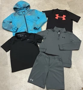 Boys UNDER ARMOUR Shorts..Shirts..Jacket & Sweatshirt, sz 12 (Large) - Picture 1 of 6