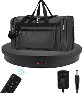 Espositore Rotante Motorizzato, 360 Gradi Automatico Nero  - Foto 1 di 9