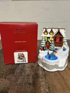 2020 Hallmark Keepsake Christmas Cabin Magic Light, Sound, & Motion Ornament - Picture 1 of 24