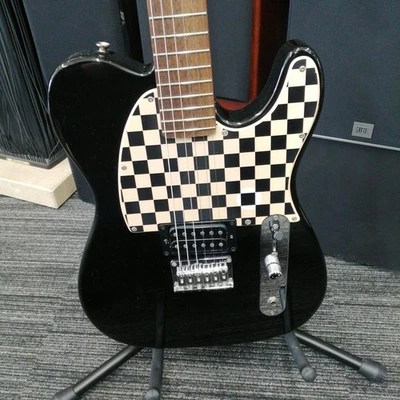 SQUIER AVRIL LAVIGNE TL BLK Used Basswood body Rosewood fingerboard w/Gig case - Image 1 of 4