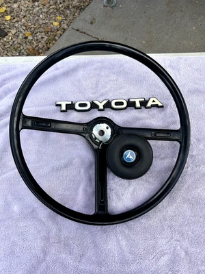 Volante OEM 1973-1980 Toyota Land Cruiser FJ40 FJ43 FJ55 Foto 1 de 4