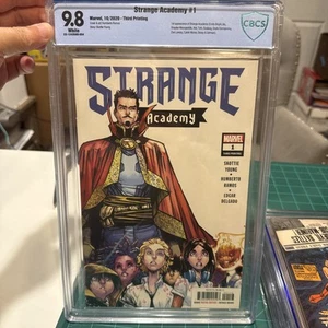 💥 STRANGE ACADEMY #1 CGC 9.8 3RD PRINT 1ST APP BRIGHT DORMAMMU DESSY MARVEL MCU - Picture 1 of 3