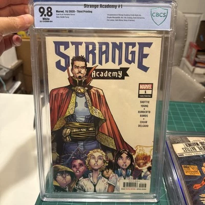 💥 STRANGE ACADEMY #1 CGC 9.8 3RD PRINT 1ST APP BRIGHT DORMAMMU DESSY MARVEL MCU - Image 1 of 3