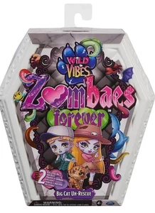 Zombaes Forever Wild Vibes Set Gioco Bambole Scatola Forma Bara, Personaggi, Bara Animali Domestici - Foto 1 di 2
