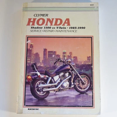 Honda Shadow 1100 cc V-Twin 1985-1990 - Manual de reparación de servicio Clymer M440 Foto 1 de 4