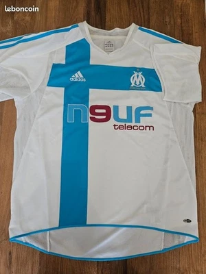 Maillot OM Marseille vintage Domicile saison 2004/2005 Taille L - Photo 1/4
