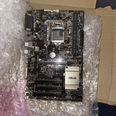 ASUS H110-PLUS Rev:1.01 DDR4 LGA1151 Core i3,i5,i7 6th Gen CPU Supp. Motherboard - Image 1 of 4