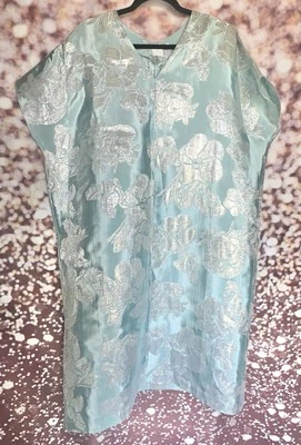 NWT H&M Limited Edition Rare Light Blue Ramadan Modest Collection Kaftan Size S - Image 1 of 4