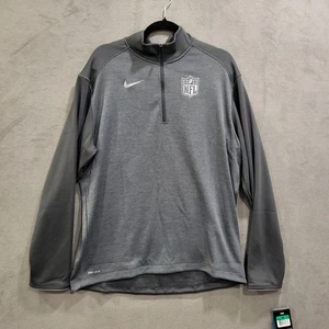 Neu mit Etikett Nike NFL Team Bekleidung Pullover Herren XL Football grau 1/4 Viertel-Reißverschluss 647703 - Bild 1 von 10
