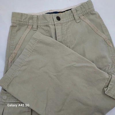 Pantalones cargo OshKosh B'gosh caqui niños talla 6 algodón mediano Foto 1 de 4