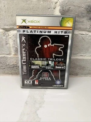 Tom Clancy's Classic Trilogy (Microsoft Xbox, 2004) Tested Working - Image 1 of 4
