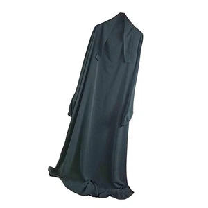 Muslim Dress, Hooded Abaya, Womens Islam Prayer Clothes with Hijab Full Cover - Picture 1 of 4