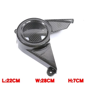 Carenado de cubierta de piñón embrague motor Sportster S 1250 fibra de carbono 2021-2023 - Imagen 1 de 23