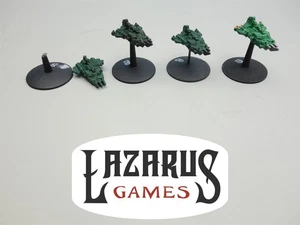 Warhammer 40K Battlefleet Gothic - Ork Brute Ram Ships (pintado fuera de servicio) - Imagen 1 de 4