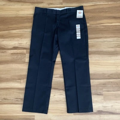 Dickies Women’s 774 Original Fit Straight Leg Pants Navy Blue Cotton Poly 18R - Image 1 of 4
